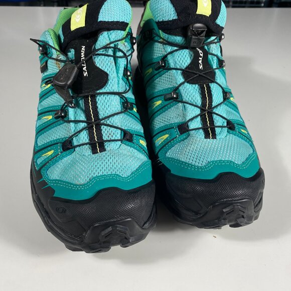 145464 - Salomon Gore-tex Contragrip Ortholite Hiking Shoes men's size US 8.5 - Picture 3 of 9